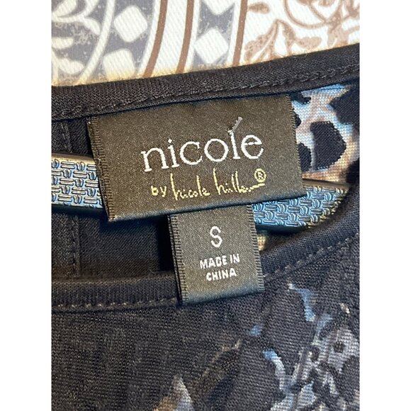 Nicole Black Lace Halter Bodysuit Size S - Picture 8 of 11